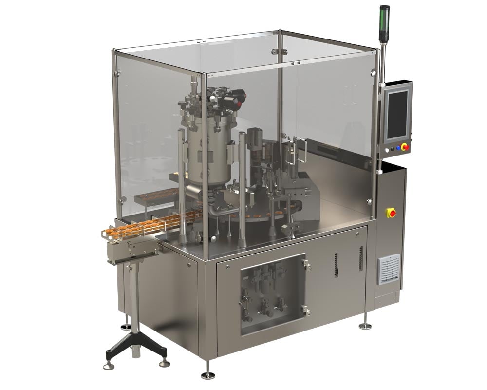 Máquina rotativa C2 para envasar productos refill - INVpack