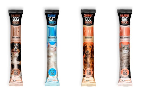 pet food stick pack packaging machine INVpack